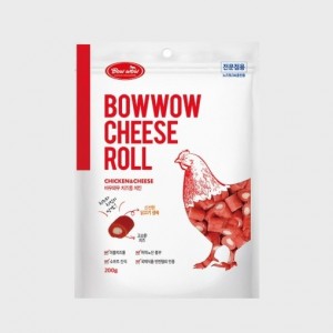 바우와우) 치킨치즈롤 200g