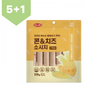 바우와우) 콘&치즈소시지 7p [5+1 행사]